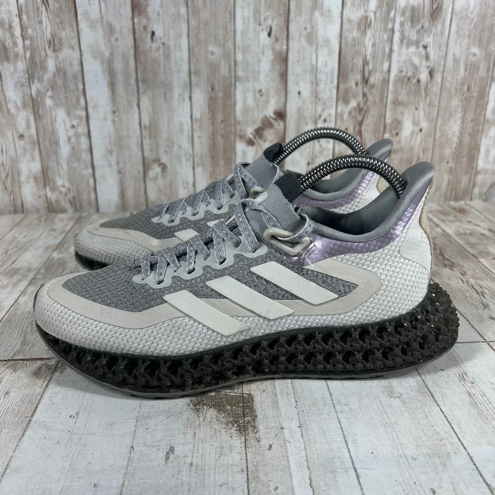 Adidas 4DFWD 2 Womens Running Shoes Grey White HP3204 Size 7
